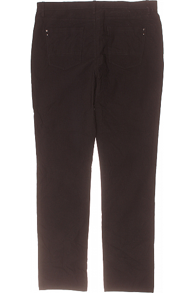 Dámské Kalhoty Rovné Černé YESSICA Vel. 46