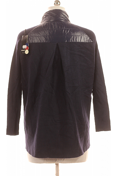 Prošívaná Dámská Bunda Modrá Vel. M/L