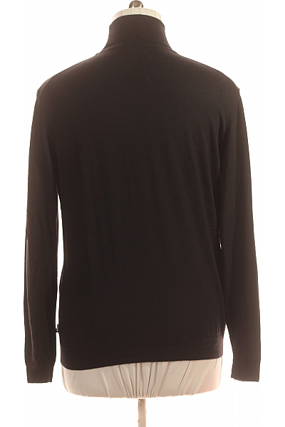 Pánský Rolák Vlněný Černý Hugo Boss Vel. XXL