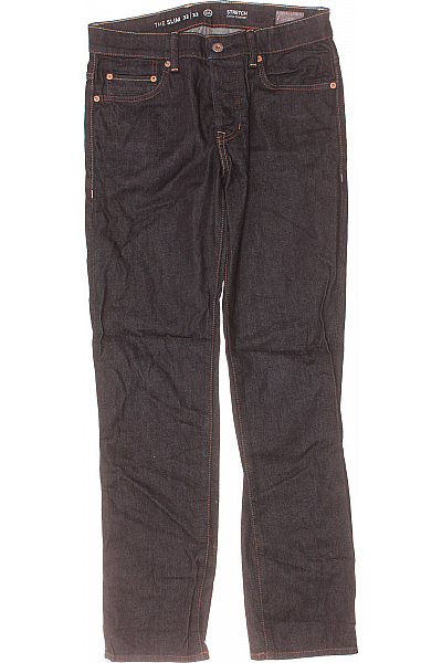 Pánské Rovné Džíny Modré Canda Vel. 32