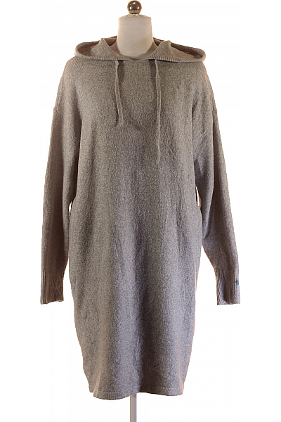  Šaty Pletené Šedé VERO MODA Second Hand Vel. S