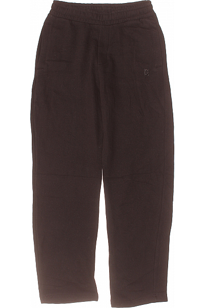 Pánské Tepláky Černé Bershka Second Hand Vel. M