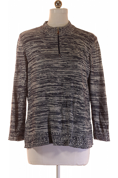 Dámský Svetr Modrý Second Hand Dámský Svetr Modrý Second Hand