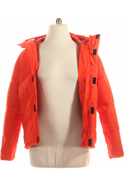 Zimní Pánská Bunda Oranžová JACK & JONES Vel. M