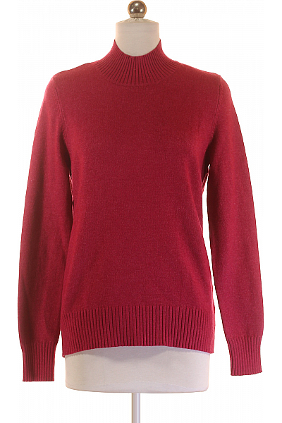 Christian Berg Dámský Rolák Vínový Second Hand Vel. S