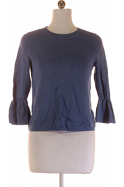 Dámský Svetr Modrý Vel.  M Dámský Svetr Modrý Vel.  M