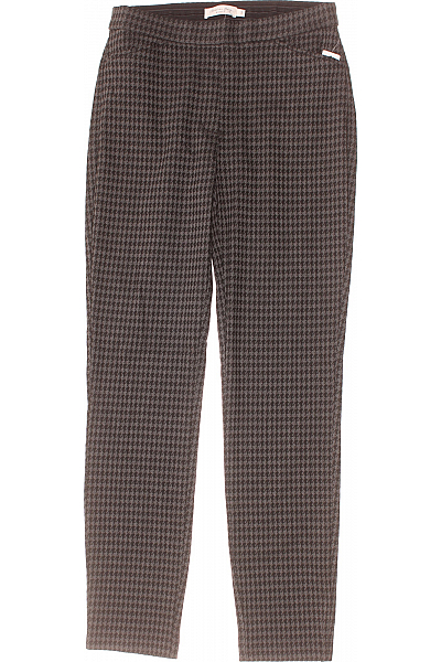 Christian Berg Dámské Rovné Kalhoty Polyesterové Šedé Christian Berg Dámské Rovné Kalhoty Polyesterové Šedé