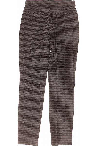 Christian Berg Dámské Rovné Kalhoty Polyesterové Šedé