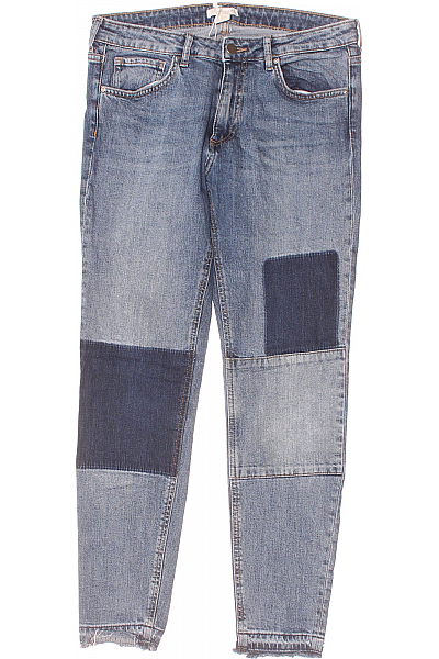 Boyfriend Dámské Džíny Modré Second Hand Vel. 40