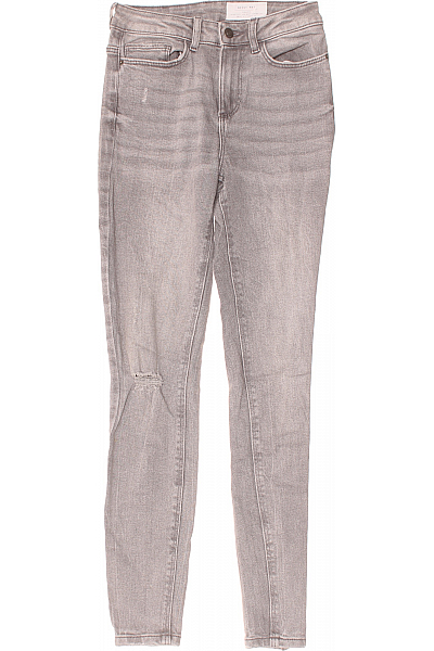 Noisy May Dámské Džíny Šedé Vel. W26-L32