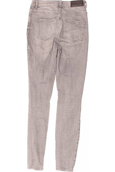 Noisy May Dámské Džíny Šedé Vel. W26-L32