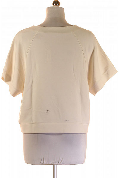 Jednoduché Dámské Tričko Béžové Hugo Boss Second hand Vel. XL