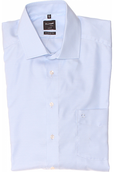OLYMP Pánská Košile Modrá Vel. 43