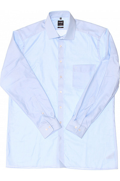 OLYMP Pánská Košile Modrá Vel. 43