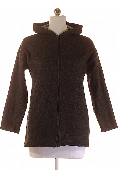 Dámská Mikina Bez Zapínání Černá Vel. 36