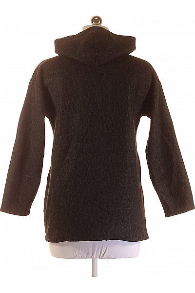 Dámská Mikina Bez Zapínání Černá Vel. 36