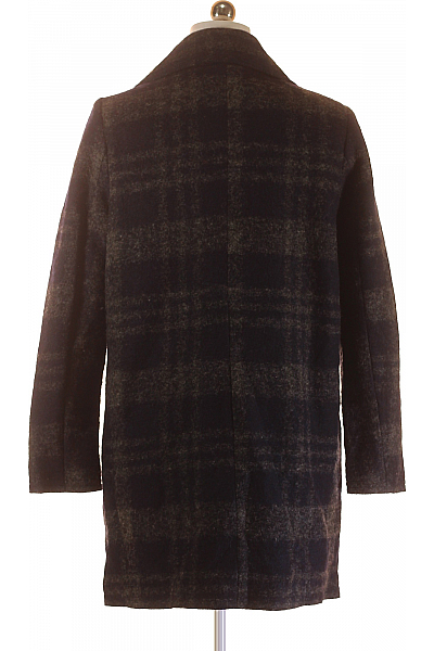 Krátký Dámský Kabát Modrý Second hand