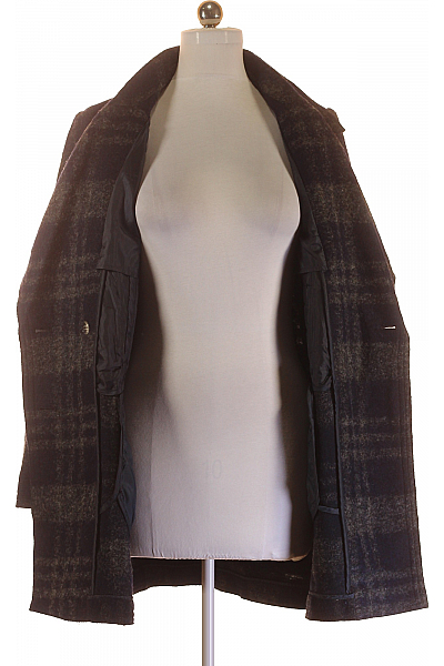 Krátký Dámský Kabát Modrý Second hand