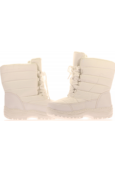 Dámské Boty Bílé Outlet Vel. 41