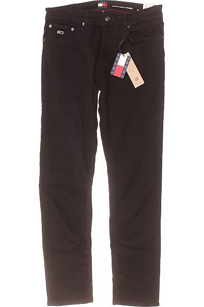 TOMMY HILFIGER Pánské Rovné Džíny Černé Outlet Vel. 32 TOMMY HILFIGER Pánské Rovné Džíny Černé Outlet Vel. 32