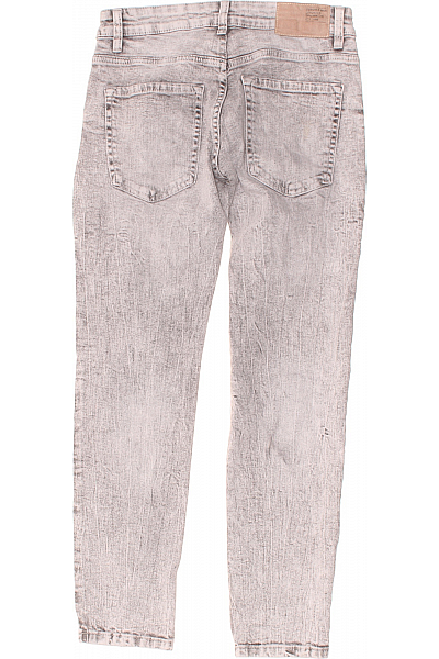 Bershka Dámské Džíny Šedé Vel. 36