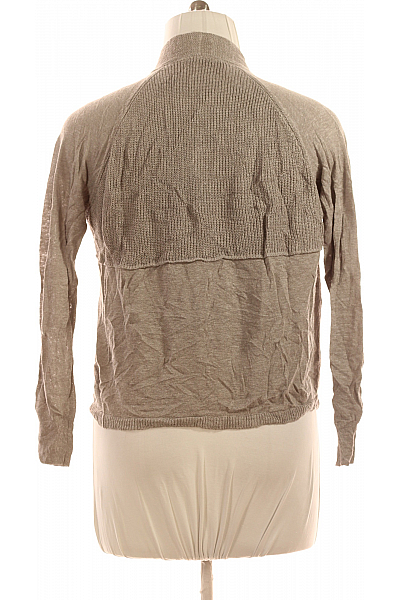 Dámský Svetr Lněný Šedý BIANCO Vel. 44