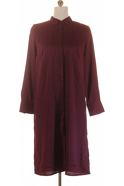 Christian Berg Košilové  Šaty Fialové Vel. 38