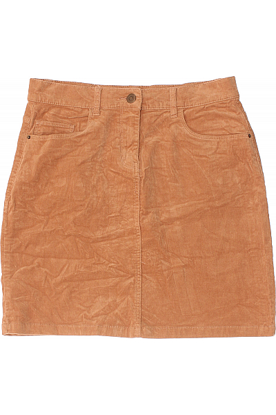  Sukně áčková Hnědá Second Hand Vel. 38