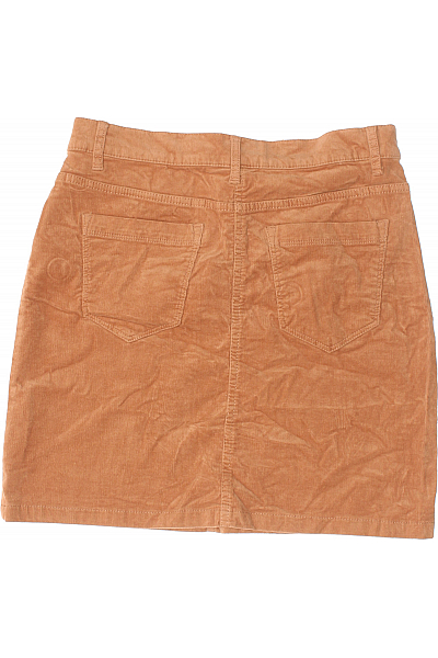  Sukně áčková Hnědá Second hand Vel. 38