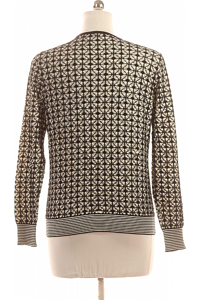 TAIFUN Dámský Cardigan Černobílý