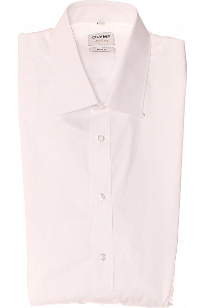 Pánská Košile Bílá OLYMP Vel. 41