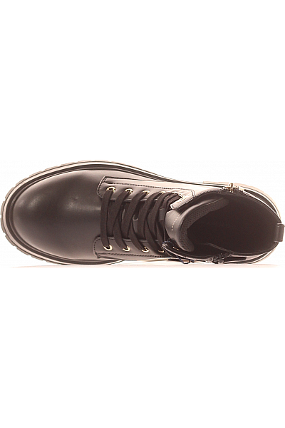 TOMMY HILFIGER Dámské Boty Černé Outlet Vel. 37