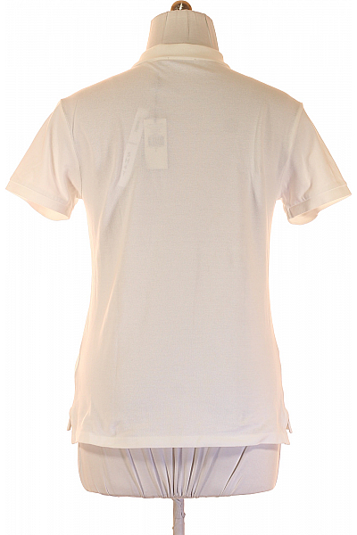 POLO CLUB Royal Berkshire Pánské Tričko s Límečkem Bílé Vel. L