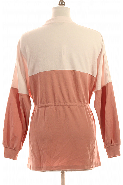 Dámská Mikina Rozepínací Růžová Shein Vel. M