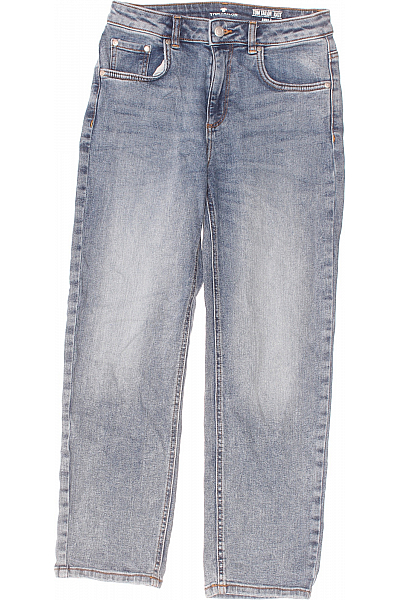 Boyfriend Dámské Džíny Modré TOM TAILOR Second Hand Vel. 28