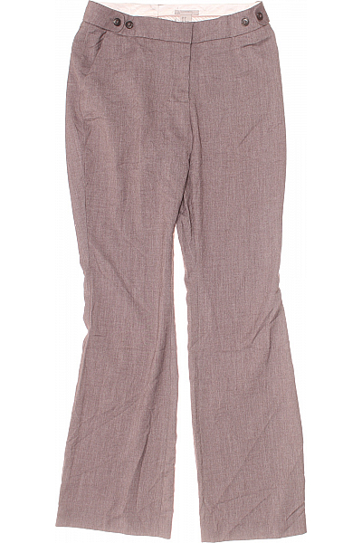 Dámské Kalhoty Šedé Second Hand Vel.  38