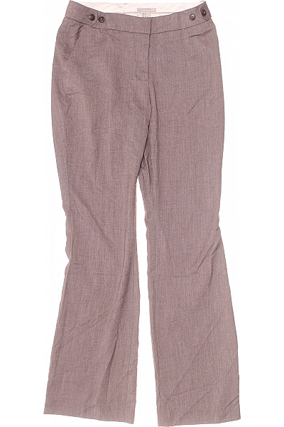 Dámské Kalhoty Šedé Second Hand Vel.  38