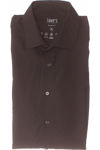 Pánská Košile Černá Jake*s Second Hand Vel. 39/40