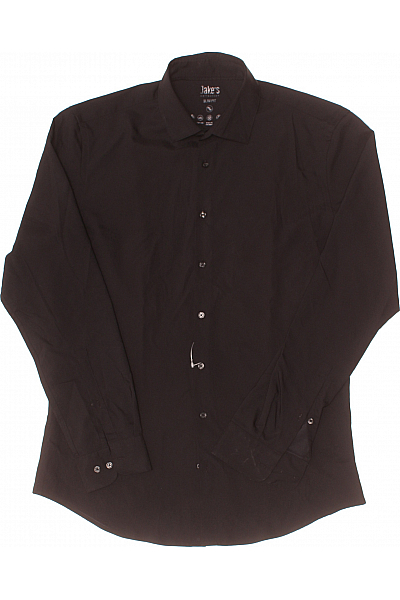 Pánská Košile Černá Jake*s Second hand Vel. 39/40