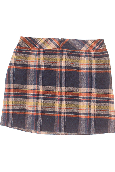 Balonová  Sukně Vlněná Barevná Second hand Vel. 40