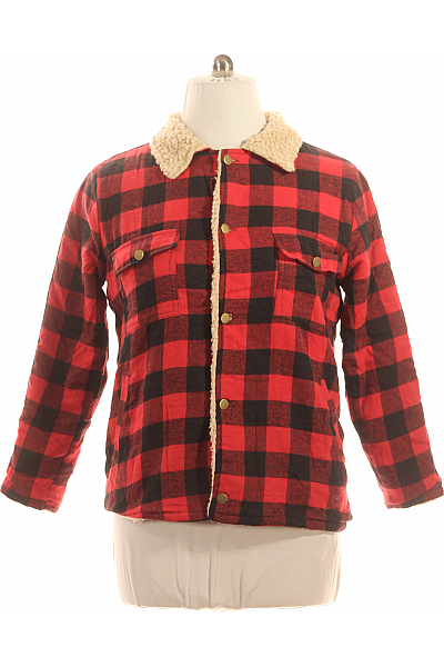 Pánský Kabát Červený