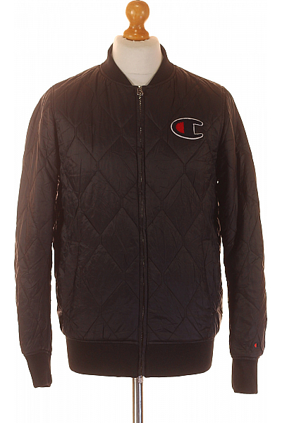 Prošívaná Pánská Bunda Černá Champion Vel. M