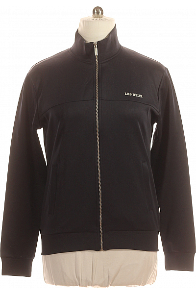 LES DEUX Pánská Mikina Modrá Vel. L