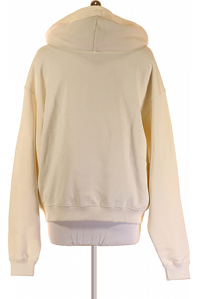 Dámská Mikina Rozepínací Béžová Lowlights Vel. M