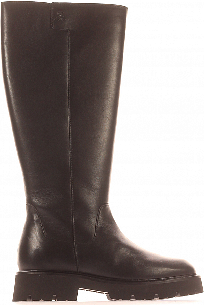 Dámské Kozačky Kožené Černé Marc O´Polo Vel. 40