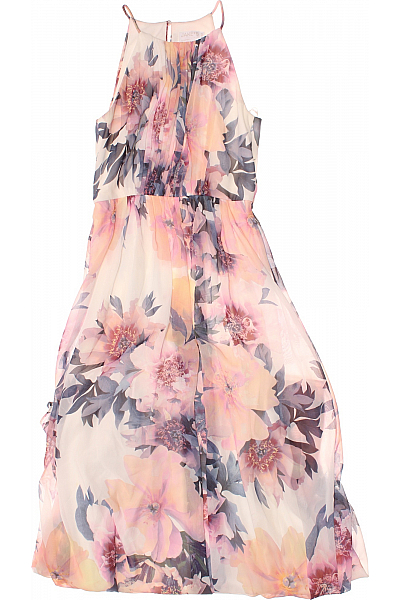 Jake*s Společenské  Šaty Barevné Second Hand Vel. 32