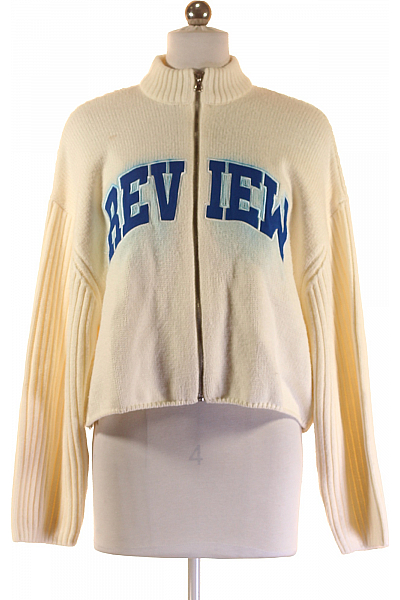 Dámský Svetr Béžový REVIEW Second Hand Vel. XS