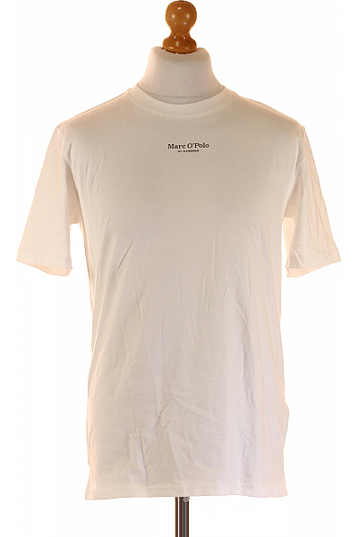 Pánské Tričko Bílé Marc O´Polo Vel. S
