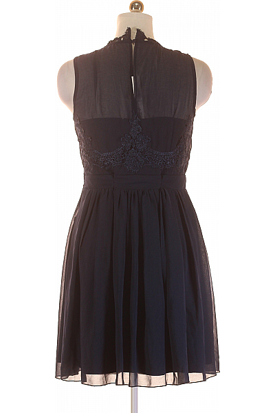 Společenské  Šaty Modré VILA Second hand Vel. 40