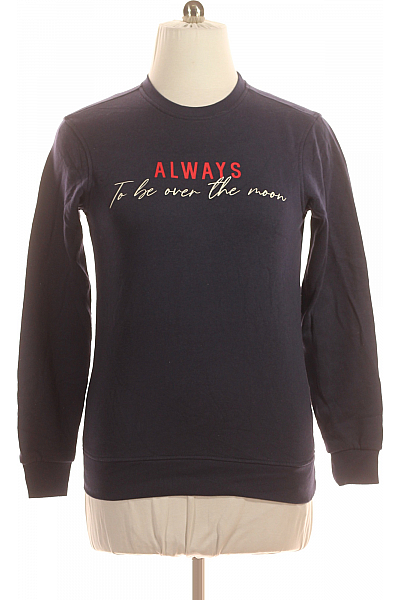 Pánská Mikina Modrá Cotton & Silk Vel. M